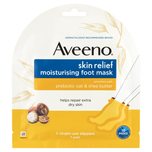 3 PACK OF Aveeno Skin Relief Moisturising Foot Mask 1 Pair