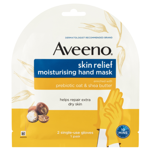 3 PACK OF Aveeno Skin Relief Moisturising Hand Mask 1 Pair