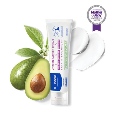 3 PACK OF Mustela 1 2 3 Vitamin Barrier Cream 100ml