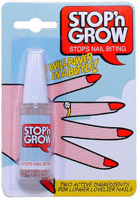 3 PACK OF Stop N Grow Nail Biting Deterent