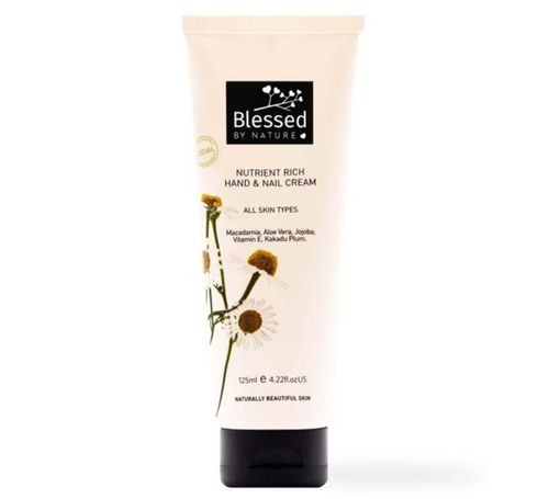 3 PACK OF Blessed By Nature Nutrient Rich Hand & Nail Cream 125ml