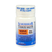 3 PACK OF Martin & Pleasance Schuessler Kali Phos Nerve Nutrient 125 Tablets
