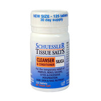 3 PACK OF Martin & Pleasance Schuessler Silica Cleanser & Conditioner 125 Tablets