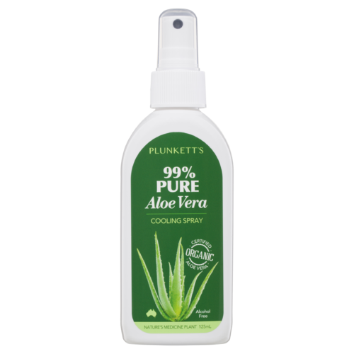 3 PACK OF John Plunkett Aloe Vera Spray 125Ml