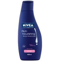 3 PACK OF Nivea Body Rich Nourishing Moisturiser 400ml