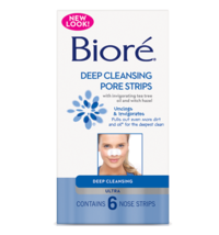 3 PACK OF Biore Ultra Deep Cleansing Pore Strips 6