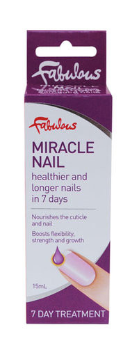 3 PACK OF Fabulous Miracle Nail 15Ml