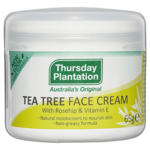 3 PACK OF Thursday Plantation Tea Tree Face Cream 65g