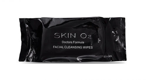 3 PACK OF Skin O2 Facial Cleansing Wipes 80 Pack