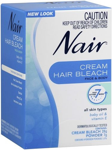 3 PACK OF Nair Facial Hair Bleach 28g