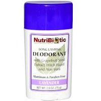 3 PACK OF Nutribiotic Deodorant Stick Lavender 75g