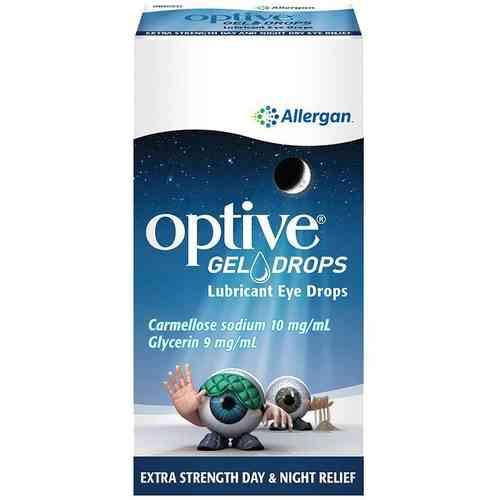 3 PACK OF Optive Gel Eye Drop 10mL