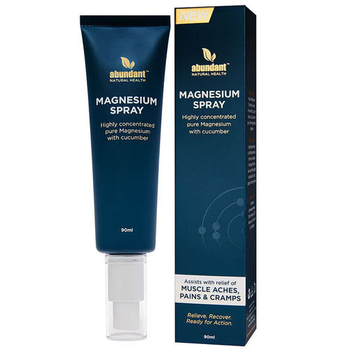 3 PACK OF Abundant Natural Health Magnesium Spray 90ml