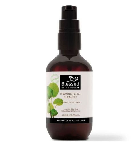 3 PACK OF Blessed By Nature Foaming Facial Cleanser 200ml