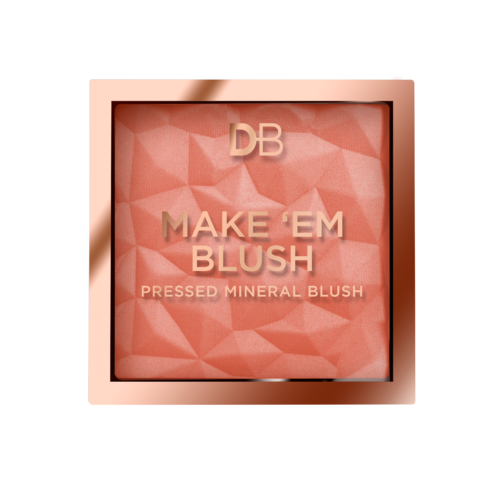 3 PACK OF Designer Brands Make 'Em Blush Pressed Mineral Blush Peach Glow