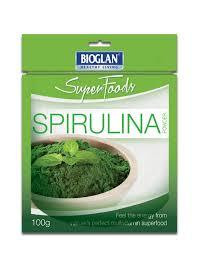 3 PACK OF Bioglan Superfoods Spirulina 100G