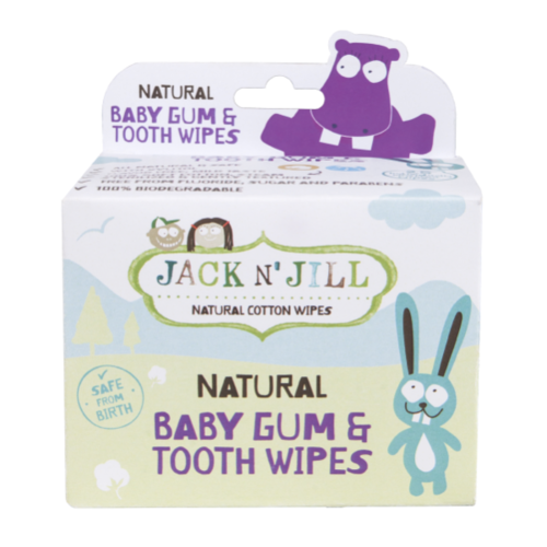 3 PACK OF Jack N Jill Baby Gum & Tooth Wipes 25 Wipes