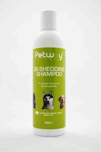 3 PACK OF Petway Deshedding Shampoo 250ml