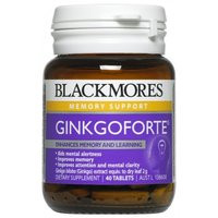 3 PACK OF Blackmores Ginkgo Forte 2000 Tablets 40