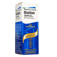 3 PACK OF Bausch And Lomb Boston Simplus Multi Action 120Ml