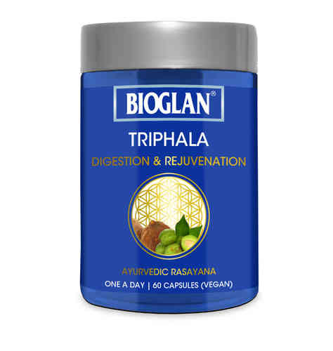 3 PACK OF Bioglan Triphala 60 Tablets