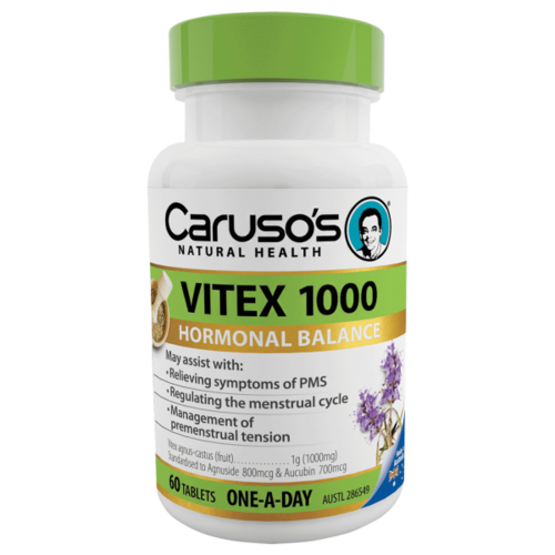 3 PACK OF Caruso's Vitex 1000 Tablets 60