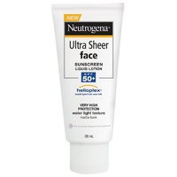 3 PACK OF Neutrogena Ultra Sheer Clear Face Lotion Spf50+ 88ml