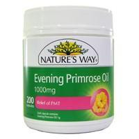 3 PACK OF Natures Way Evening Primrose Oil 1000Mg Capsules 200