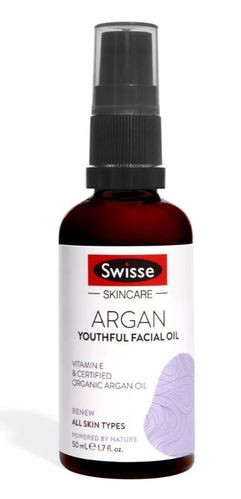 3 PACK OF Swisse Skin Care Argan Youthful Facial Oil 50ml