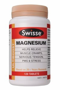 3 PACK OF Swisse Ultiboost Magnesium 120 tablets