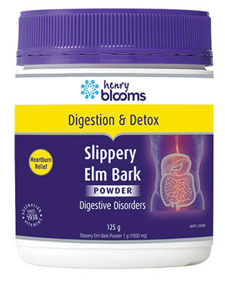 3 PACK OF Henry Blooms Slippery Elm Bark Powder 125g