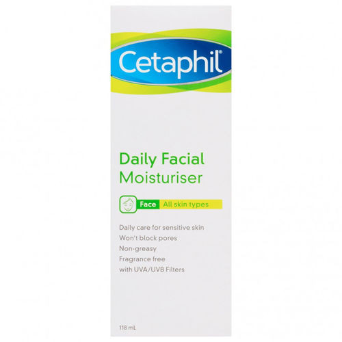 3 PACK OF Cetaphil Daily Facial Moisturiser 118ml