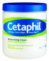 3 PACK OF Cetaphil Moisturising Cream 550G