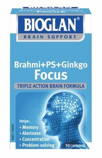 Bioglan Brahmi + Ps + Ginkgo Focus Capsules 50