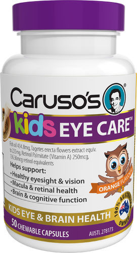Caruso's Kids Eye Care 50 Capsules
