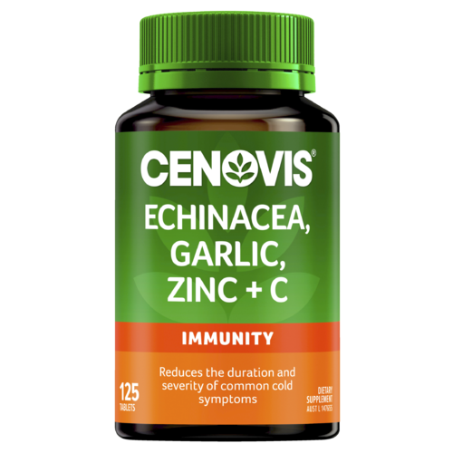 Cenovis Echinacea Garlic Zinc & C Tablets 125