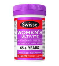 Swisse Ultivite Womens 65+ 60 Tablets