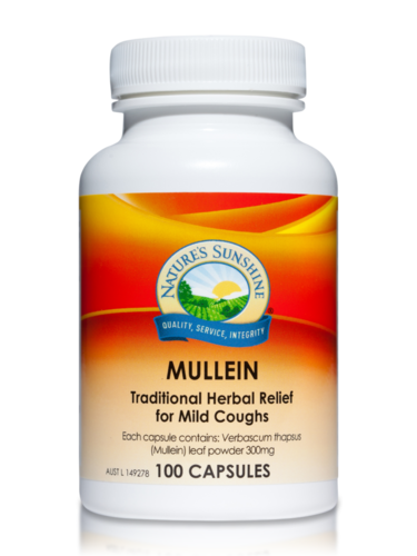 Natures Sunshine Mullein 100 Capsules
