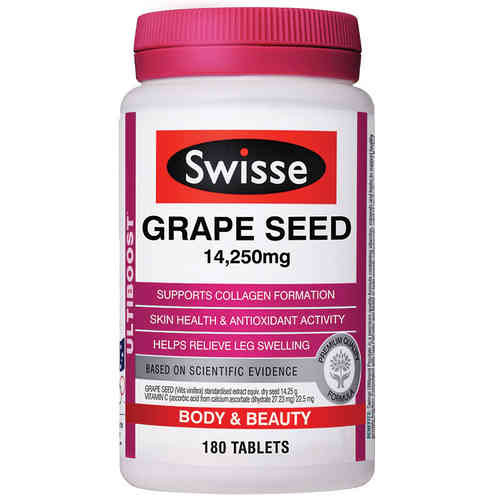 Swisse Ultiboost Grape Seed 180 Tablets
