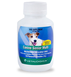 Vetalogica Canine Senior Multi 120 Tablets