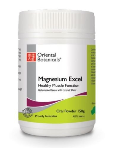 Oriental Botanicals Magnesium Excel Powder Watermelon 150g