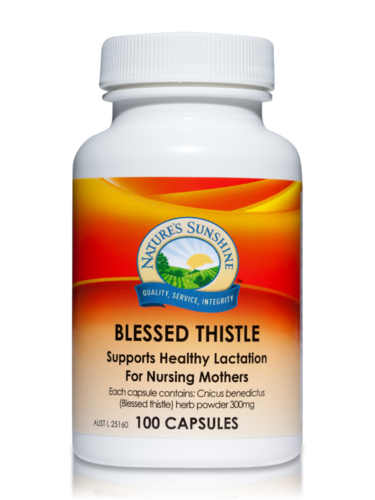Natures Sunshine Blessed Thistle 100 Capsules