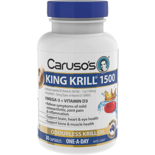 Caruso's King Krill 1500Mg Capsules 30