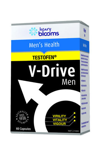 Henry Blooms V Drive Men 60 Capsules