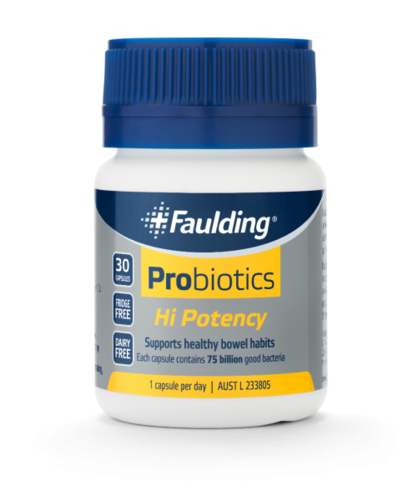 Faulding Probiotics Hi Potency 75 Billion 30 Caps