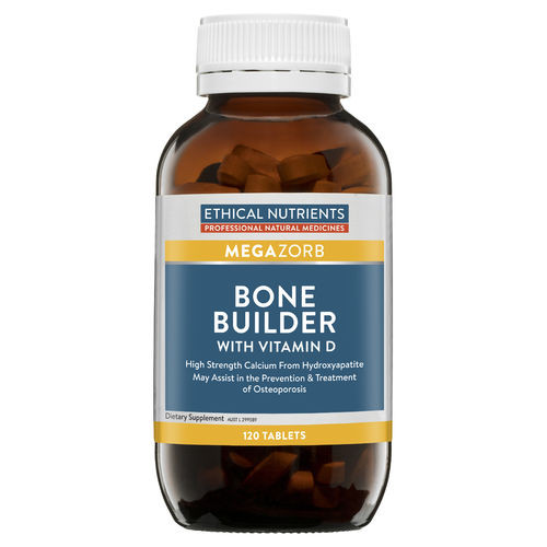 Ethical Nutrients Megazorb Bone Builder With Vitamin D 120 Tablets