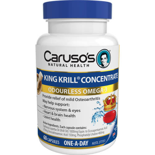 Caruso's King Krill Concentrate 60 Capsules