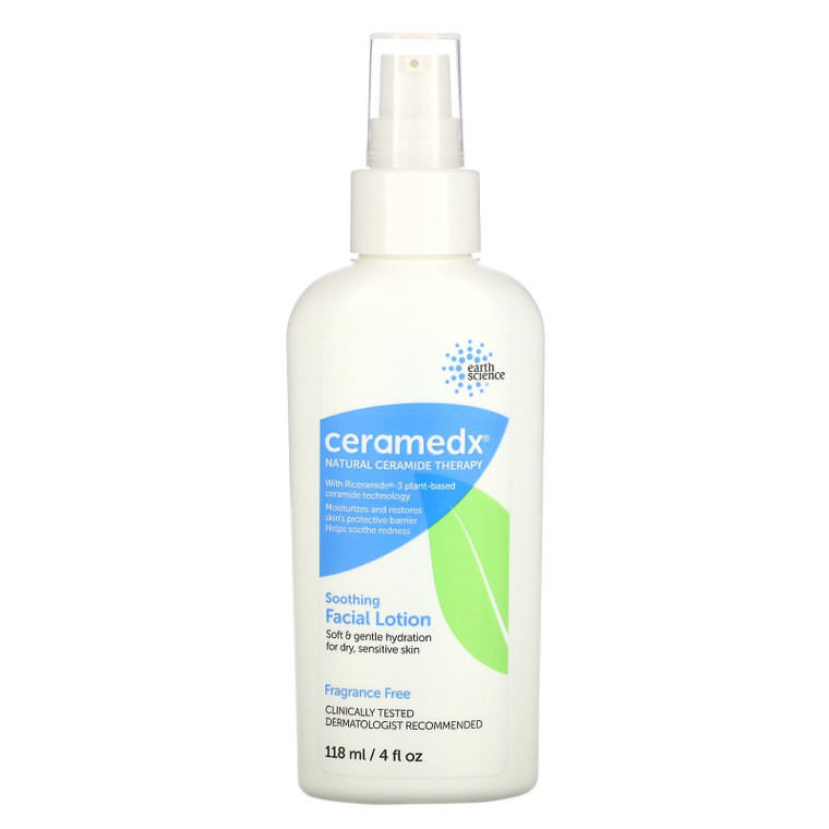 Ceramedx, Soothing Facial Lotion, Fragrance Free, 4 fl oz (118 ml),Ceramedx, Soothing Facial Lotion, Fragrance Free, 4 fl oz (118 ml)
