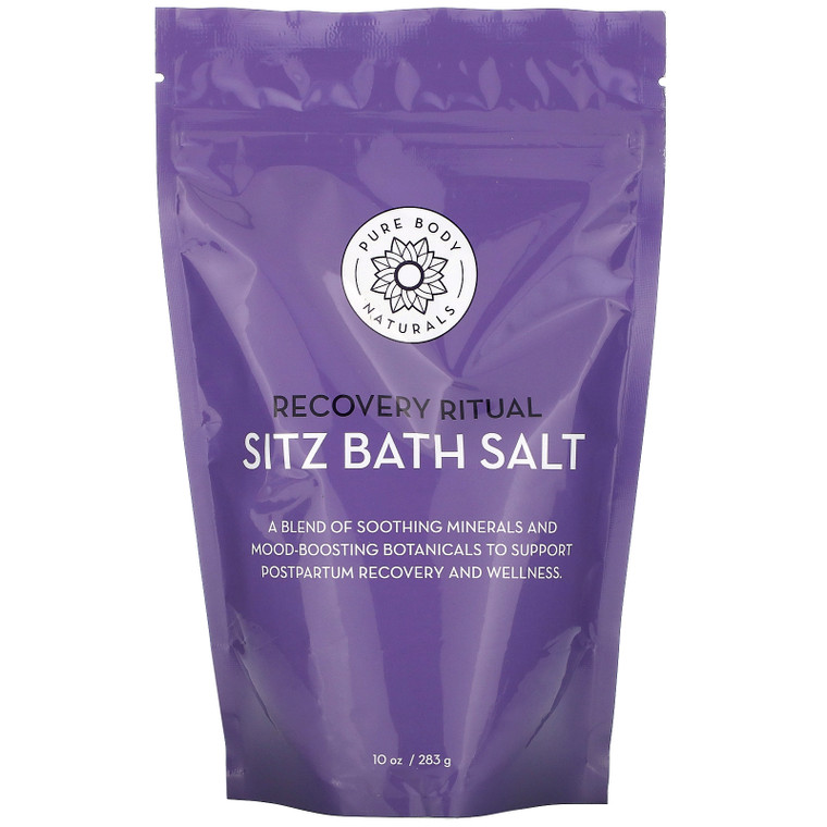 Pure Body Naturals, Recovery Ritual, Sitz Bath Salt, 10 oz (283 g),Pure Body Naturals, Recovery Ritual, Sitz Bath Salt, 10 oz (283 g)
