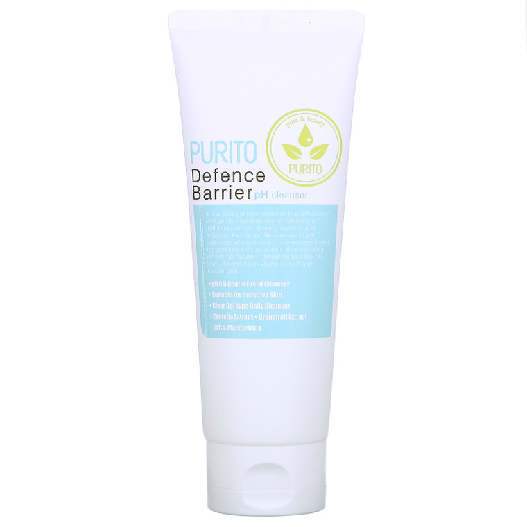 Purito, Defence Barrier pH Cleanser, 5.07 fl oz (150 ml),Purito, Defence Barrier pH Cleanser, 5.07 fl oz (150 ml)